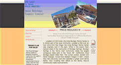 Desktop Screenshot of anzaborregotennis.com